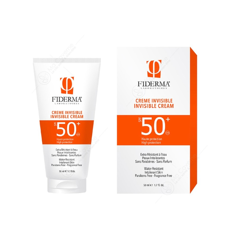 Fiderma Crème Ecran SPF 50 Invisible 50 ml Fiderma Crème Ecran SPF 50 Invisible 50 ml