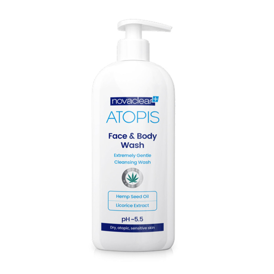 Gel lavant - visage et corps - Novaclear Atopis - 500ml