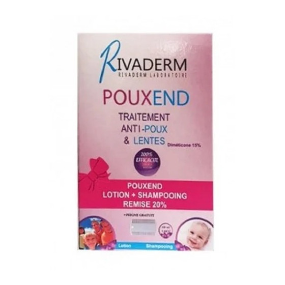 Rivaderm Coffret Pouxend Anti-Poux et Lentes
