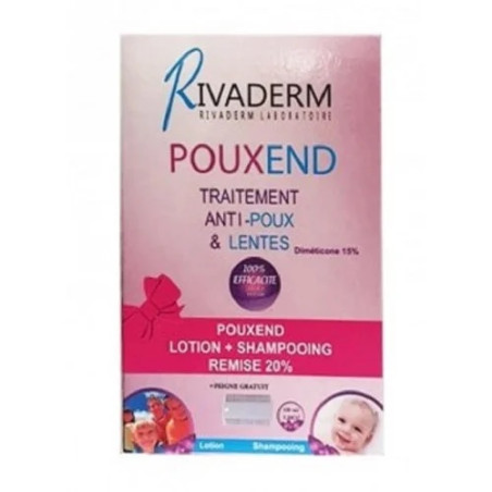 Rivaderm Coffret Pouxend Anti-Poux et Lentes