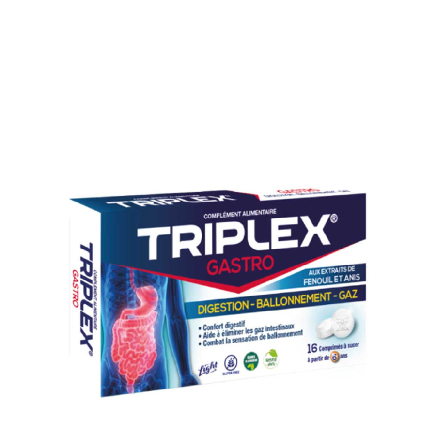 Gastro - TRIPLEX - 16 comprimés Gastro - TRIPLEX - 16 comprimés