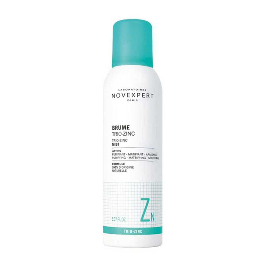Brume Trio Zinc - Novexpert - Toutes Peaux à imperfections - 150ml