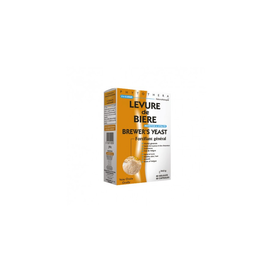 Vital Phytothera Levure de Bière 60 gélules
