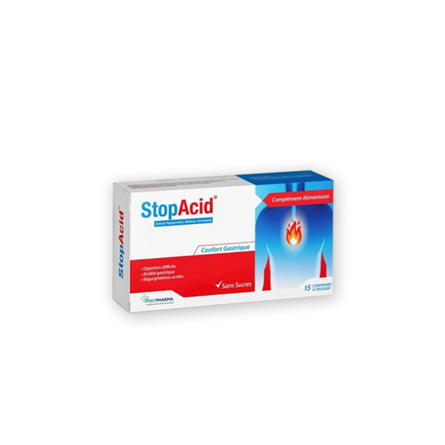 StopAcid Confort Gastrique 15 comprimés