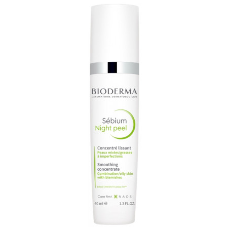 Bioderma Sébium Night Peel Concentré Lissant 40 ml