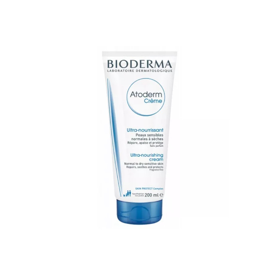 BIODERMA Atoderm Crème Ultra Nourrissante Hydratante 200ml sans Parfum - Peaux Sensibles Normales à Sèches BIODERMA Atoderm Crème Ultra Nourrissante Hydratante 200ml sans Parfum - Peaux Sensibles Normales à Sèches
