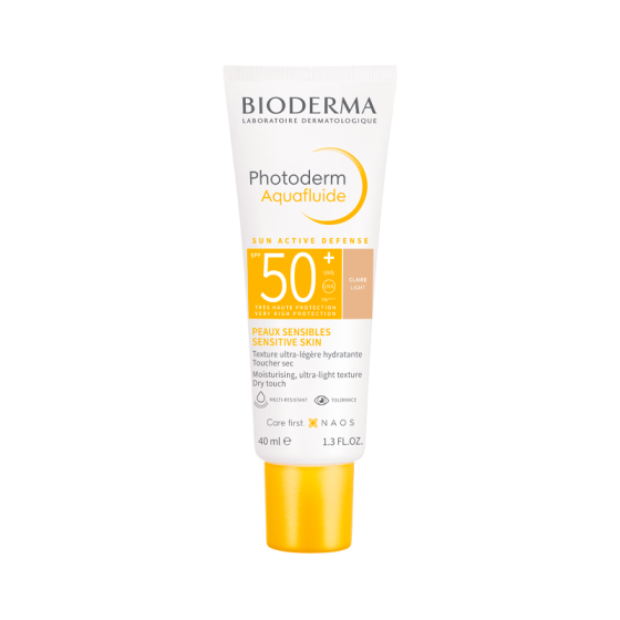 Bioderma Photoderm Aquafluide SPF50+ Transparent Teinte Claire 40 ml