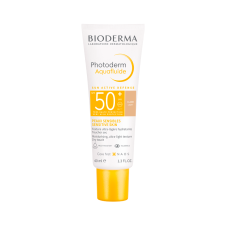 Bioderma Photoderm Aquafluide SPF50+ Transparent Teinte Claire 40 ml