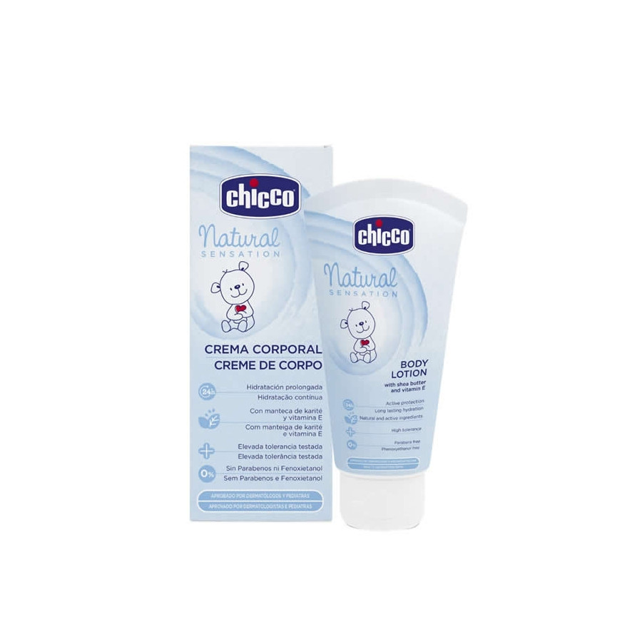 Lotion corps Chicco Natural Sensation 150ml