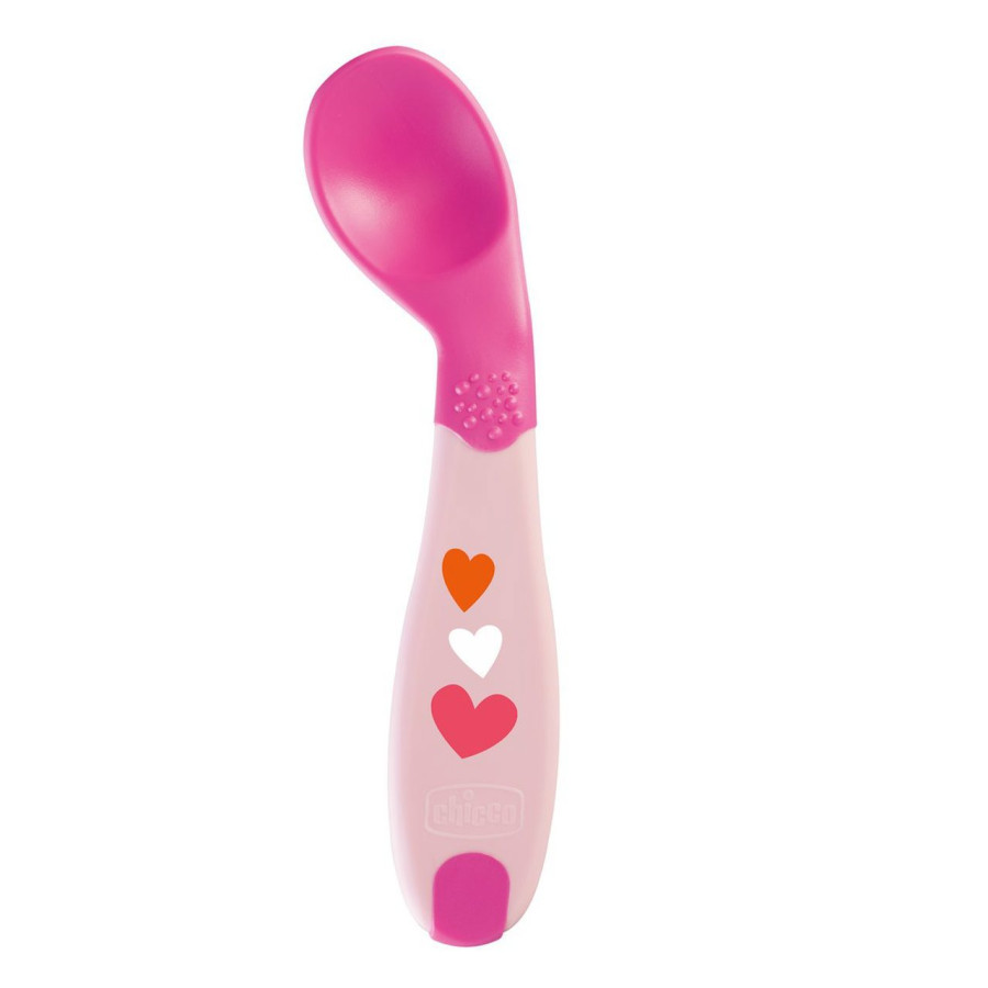 Chicco Ma première Cuillère Coudée pour bébé 8mois+