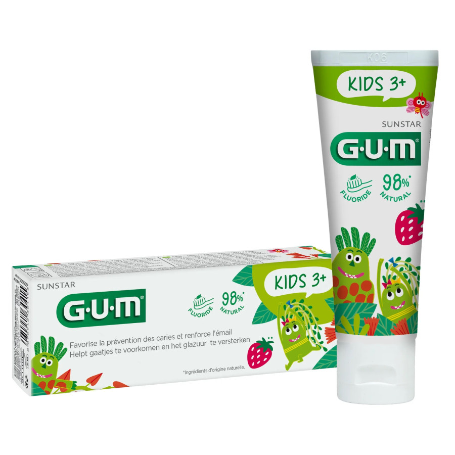 Gel Dentifrice GUM KIDS 3-6 ans Gel Dentifrice GUM KIDS 3-6 ans