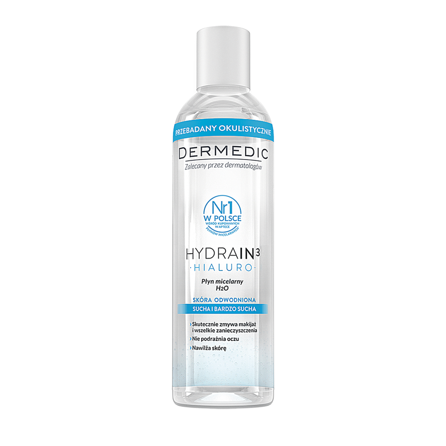 Eau micellaire Dermedic Hydrain 3 200ml