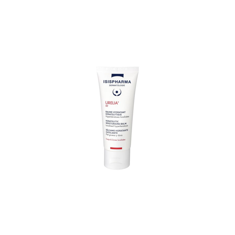 Baume hydratant kératolytique 50% urée ISISPHARMA Urelia 50 Baume hydratant kératolytique 50% urée ISISPHARMA Urelia 50