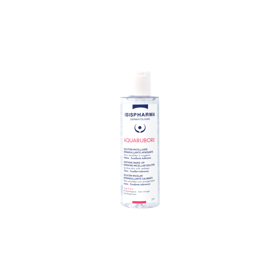 Solution micellaire démaquillante ISISPHARMA Aquaruboril 250ml