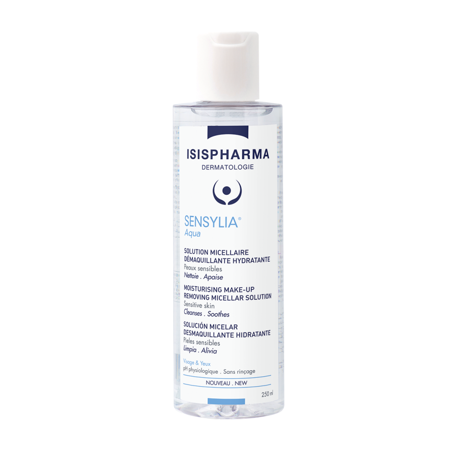 Solution micellaire démaquillante hydratante IsisPharma Sensylia Aqua 250ml
