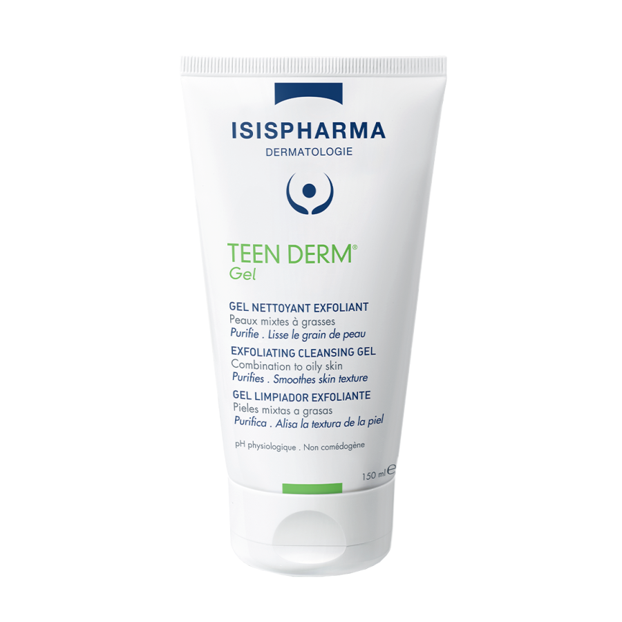 Gel Nettoyant Exfoliant IsisPharma Teen Derm 150ml Gel Nettoyant Exfoliant IsisPharma Teen Derm 150ml