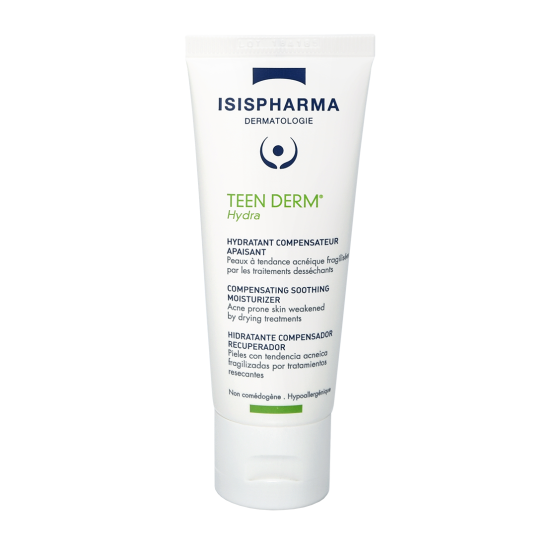 Hydratant compensateur apaisant IsisPharma TEEN DERM Hydra 40ml