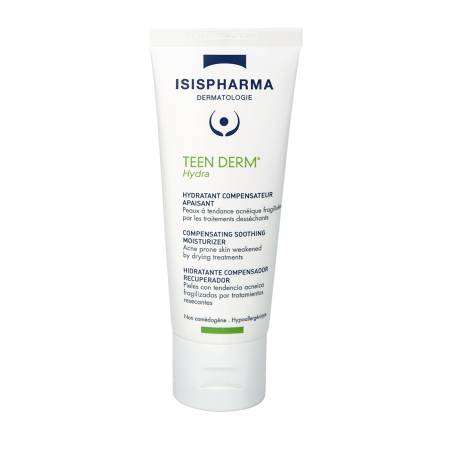 Hydratant compensateur apaisant IsisPharma TEEN DERM Hydra 40ml