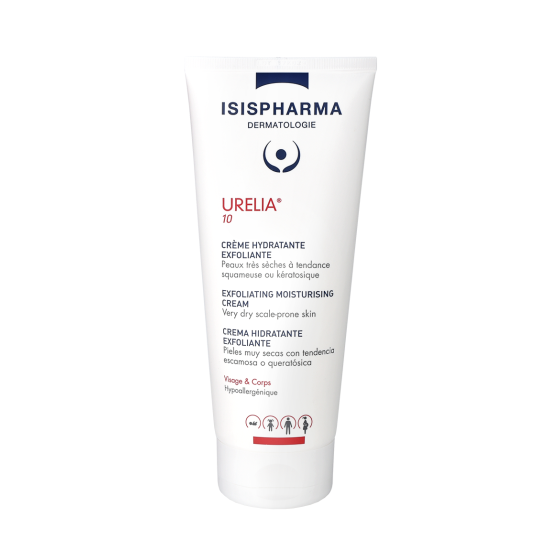 Crème hydratante exfoliante IsisPharma Urelia 10 | 150ml