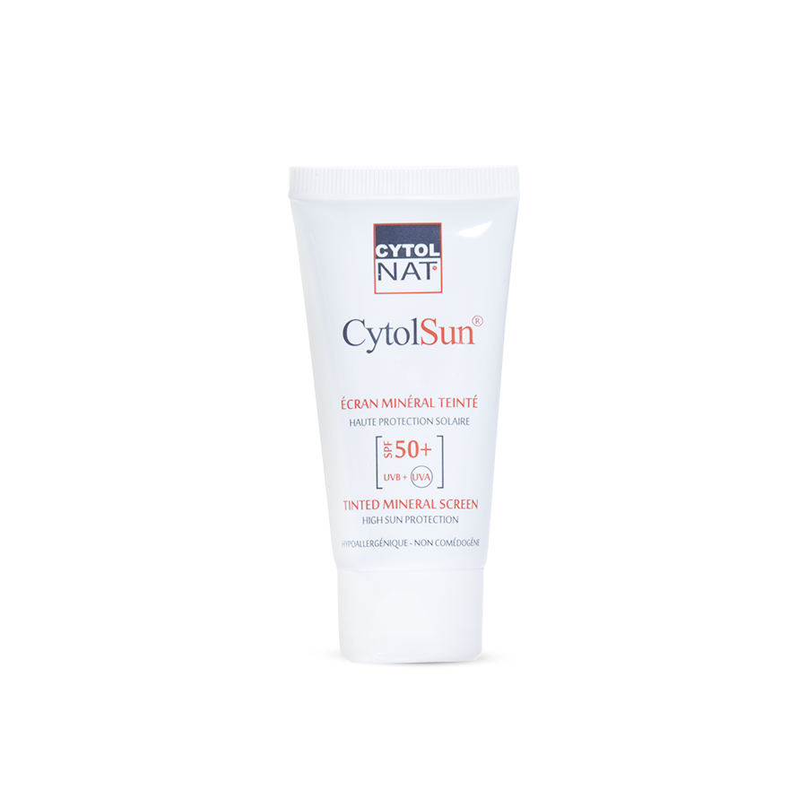 Ecran minéral teinté Beige Doré SPF50+ CytolSun