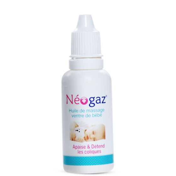 Huile de massage ventre de bébé Néogaz 35ml