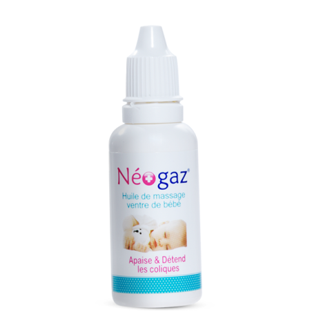 Huile de massage ventre de bébé Néogaz 35ml