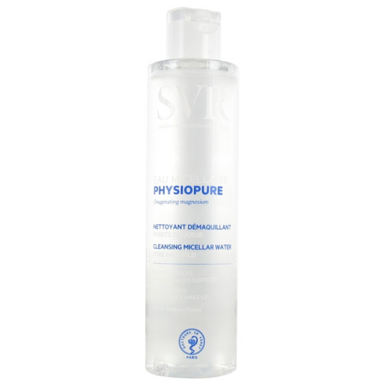 SVR Physiopure Eau Micellaire Nettoyant Démaquillant Pureté Douceur / 200ml