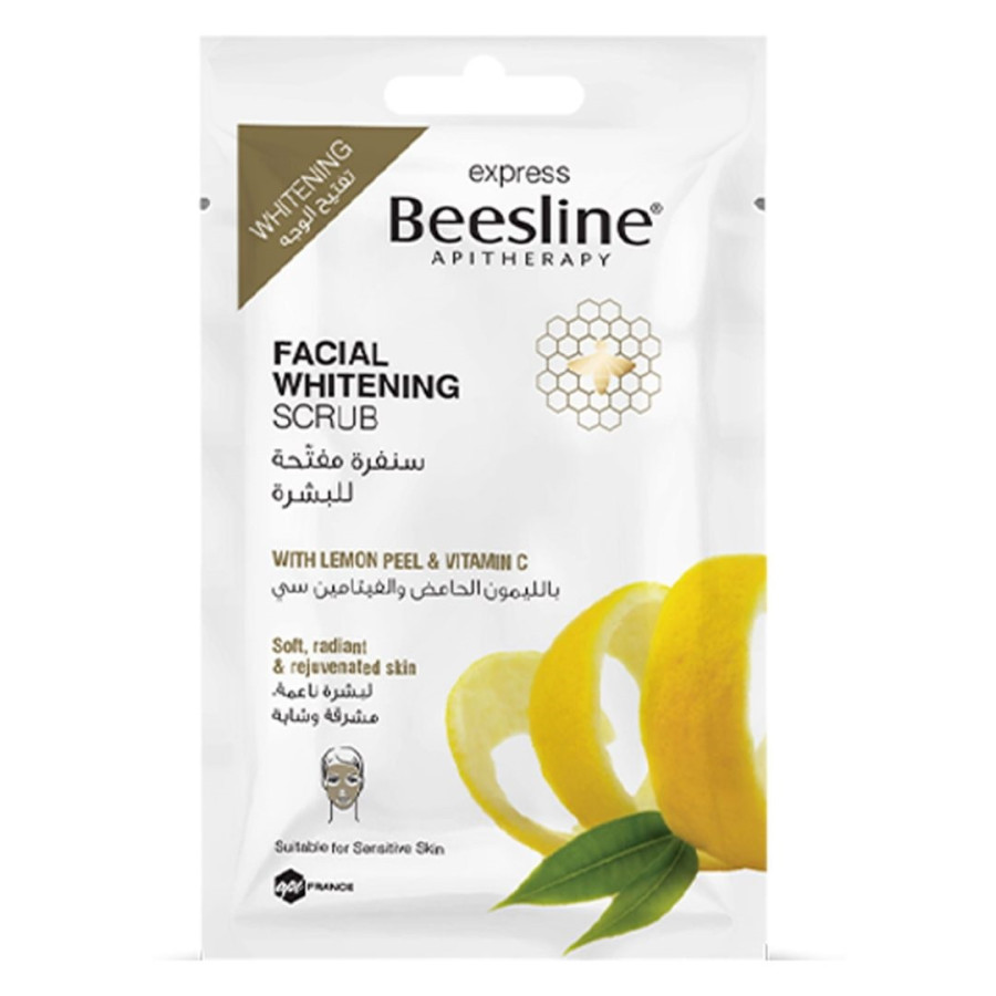 Gommage blanchissant pour le visage Beesline