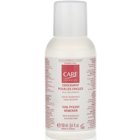 Dissolvant doux et hydratant pour Ongles Fragiles Eye Care 100ml