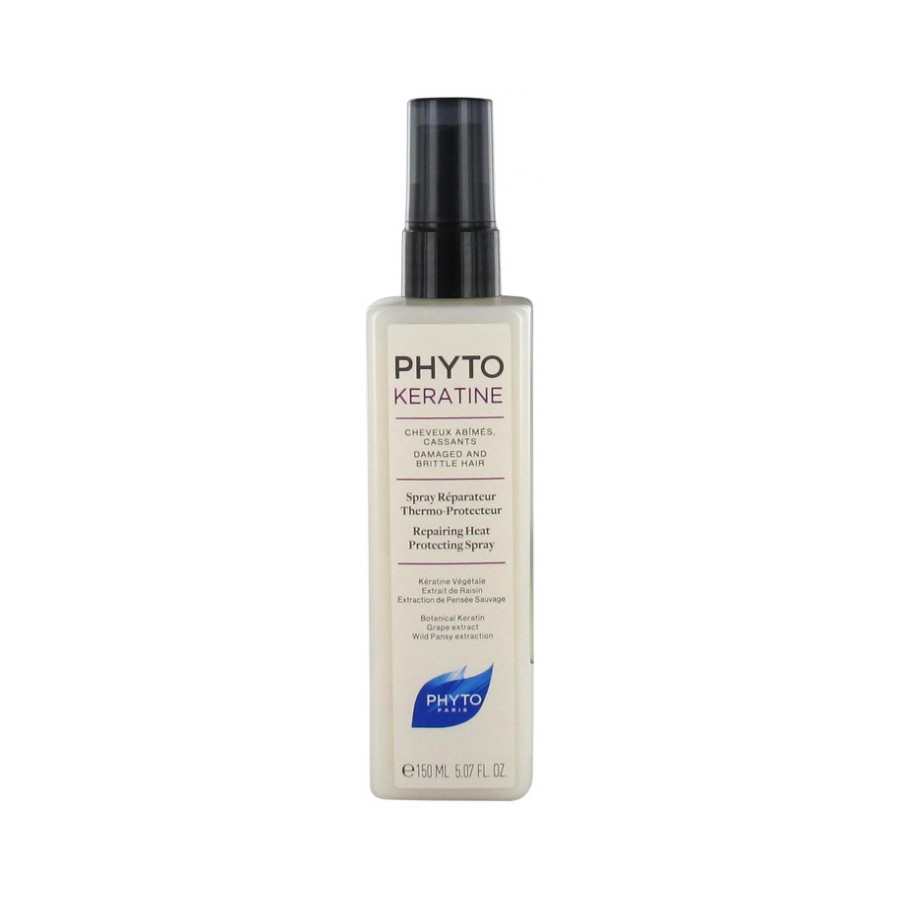 Phyto PHYTOKERATINE Spray Réparateur 150ml - Cheveux Abîmés, Cassants