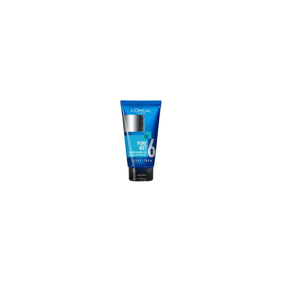L'Oréal Studio Line Pure Wet Gel cheveux Effet Mouillé 24h L'Oréal Studio Line Pure Wet Gel cheveux Effet Mouillé 24h