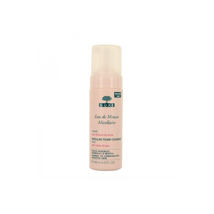 NUXE Eau de Mousse Micellaire aux Pétales de Rose 150 ml