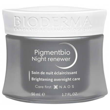 Bioderma PigmentBio Night Renewer Soin de Nuit Éclaircissant 50 ml