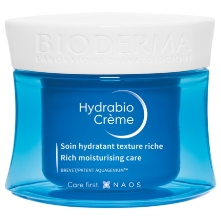 Crème Soin Hydratant Texture Riche Bioderma Hydrabio 50 ml