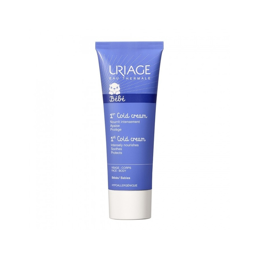 Crème nourrissante visage et corps bébé - Uriage 1er Cold Cream - 75ml Crème nourrissante visage et corps bébé - Uriage 1er Cold Cream - 75ml