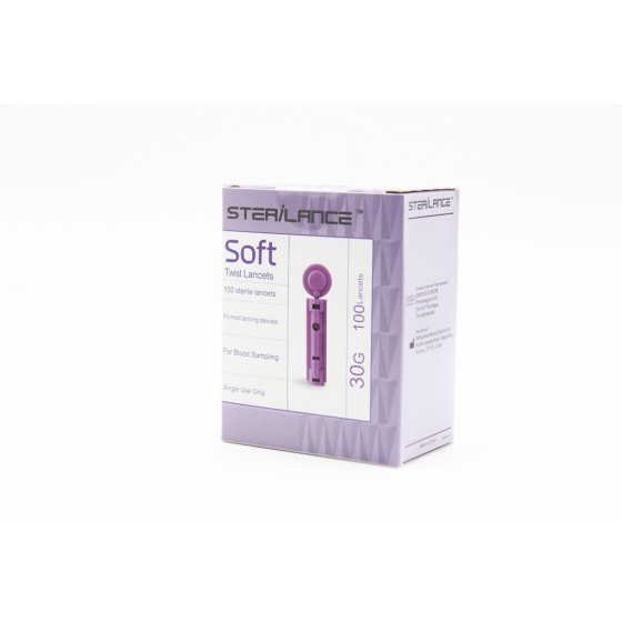 SteriLance Lancettes Twist calibre 30 boite de 100 lancettes