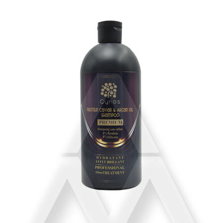 Cynos - Shampoo Protein Caviar & Argan Oil - 500 ML