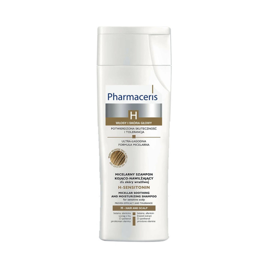 Shampoing micellaire apaisant et hydratant cuir chevelu sensibles - Pharmaceris H H-Sensitonin - 250ml Shampoing micellaire apaisant et hydratant cuir chevelu sensibles - Pharmaceris H H-Sensitonin - 250ml