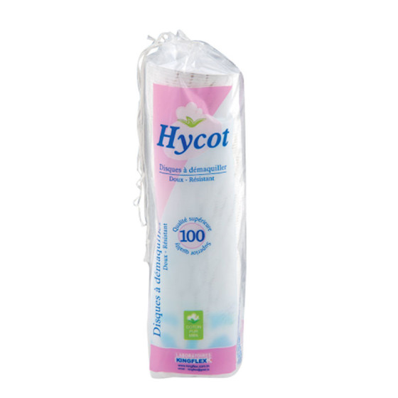 Disques à démaquiller - Hycot - 100 pièces