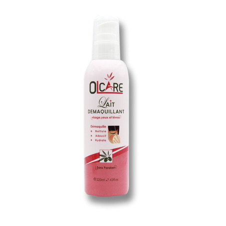 Lait démaquillant - OLCARE - 220ml
