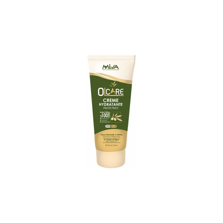 OLCARE - CRÈME HYDRATANTE L'HUILE D'OLIVE - 100ML