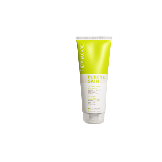 DERMACARE PURENET SKIN Gel Nettoyant Assainissant - 200 mL