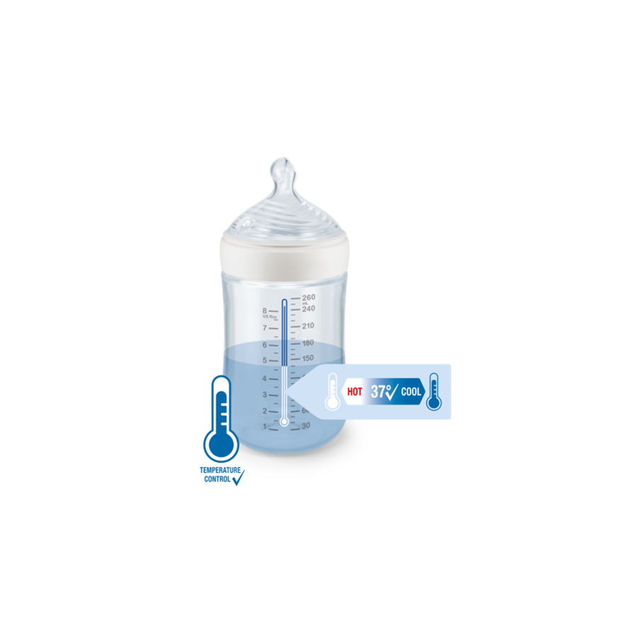 NUK BIB NAT.SENSE M TEMP 260M