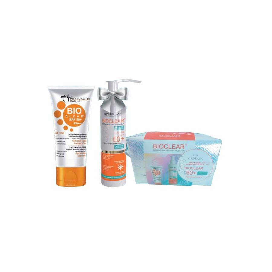 TROUSSE BIOCLEAR EC TEINTE+LAIT SOLAIR