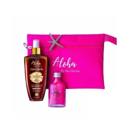 ALOHA SUN GLOW SET PINK