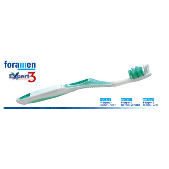 FORAMEN BROSSE A DENT EXPERT 3 SOUPLE