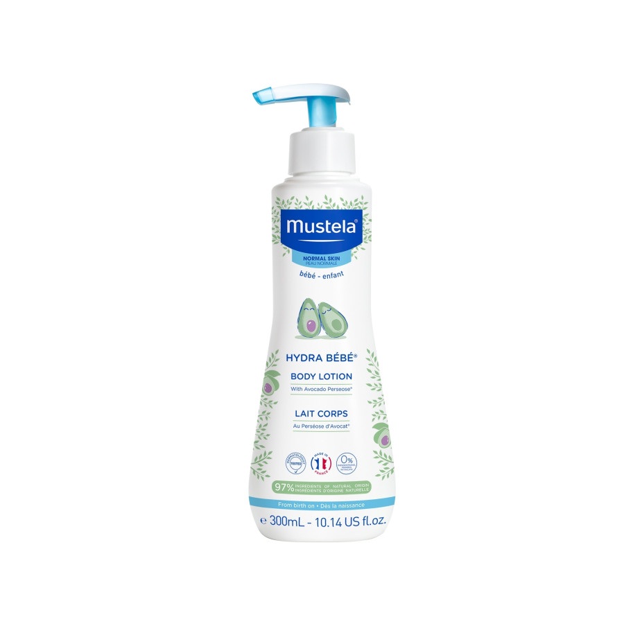 Lait corps Mustela Hydra Bébé à l'avocat BIO