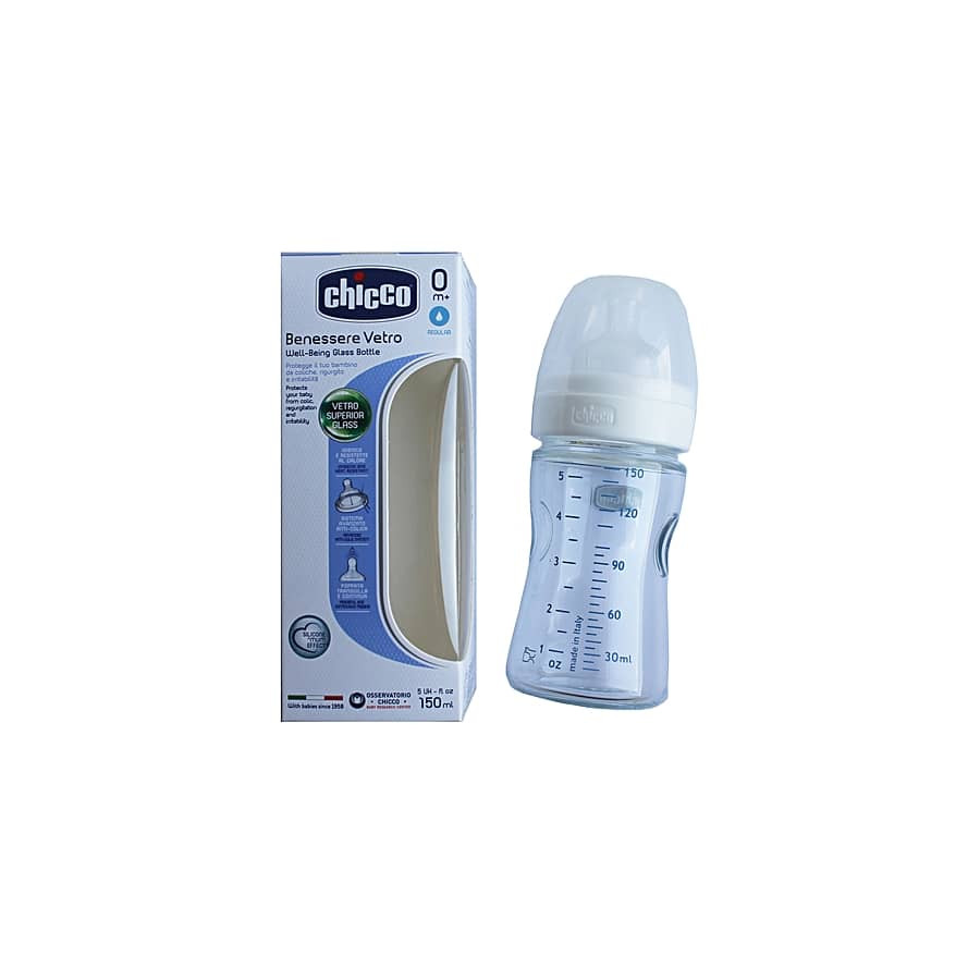 CHICCO - BIBERON EN VERRE - UNISEX - 150ML