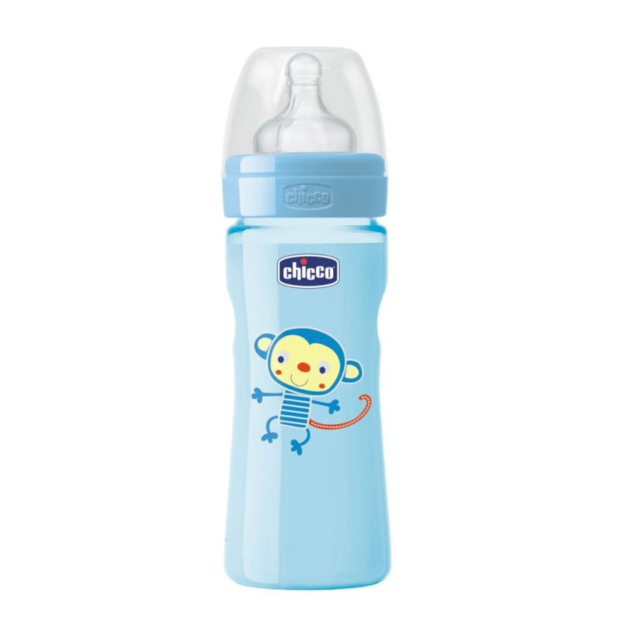 CHICCO - BIBERON PLASTIQUE -250ML-Boy