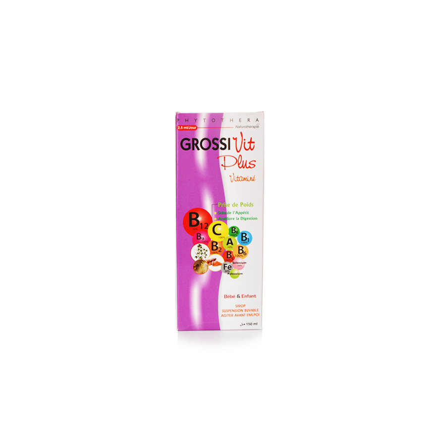PHYTOTHERA GROSSIVIT PLUS VITAMINE 150ML